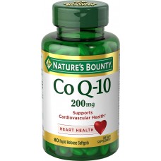 Nature's Bounty Suplemento Coenzima Q10 Co Q-10 200mg (75 Cápsulas)